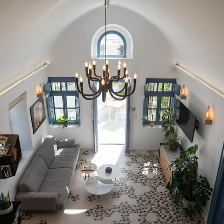 Bliss Mansion With Sunset View & Swimming Pool Вилла Пиргос